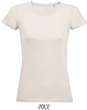 Camiseta Algodon Biologico Mujer Milo Sols - Color Creamy Pink